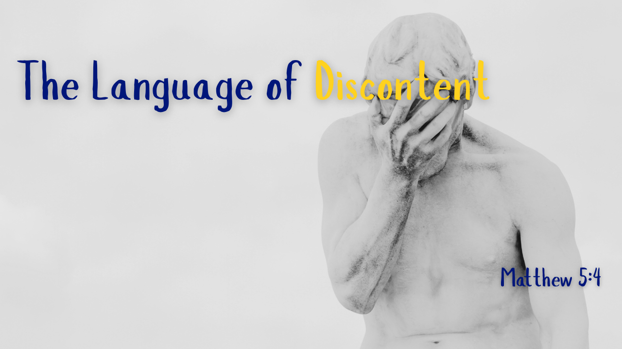 The Language of Discontent