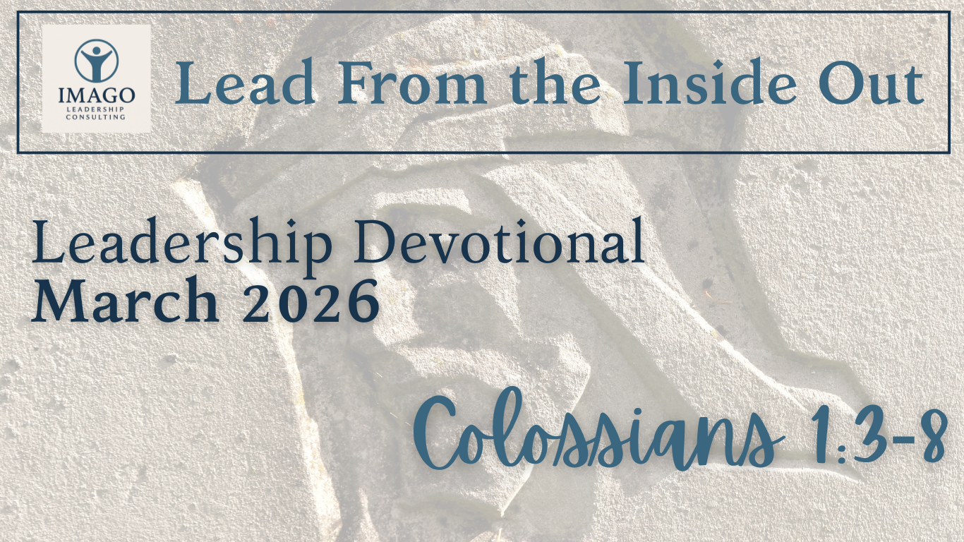 Leadership Devotional March 2026