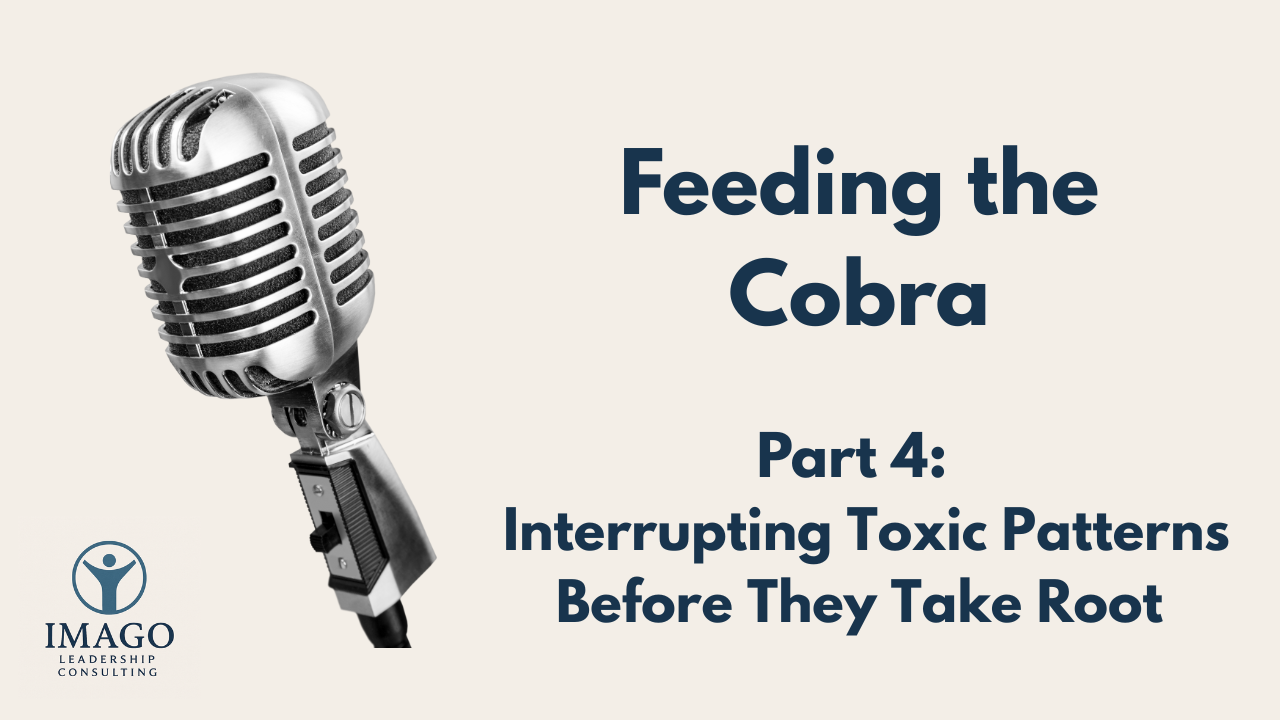 Interrupting Toxic Patterns Before They Take Root